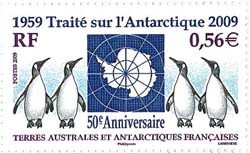 50 ans traité sur l'Antarctique